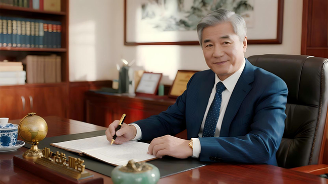 91免费版下载中国张峻峰总裁形象照(650).png